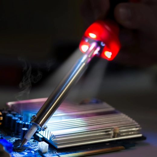 Precyzyjna praca z elektroniką