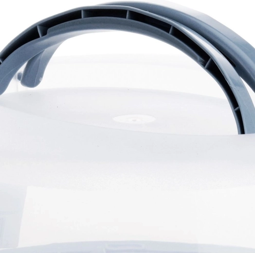 Przezroczysta kopuła ze składanym uchwytem