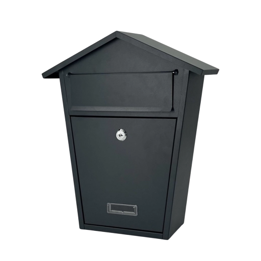 Skrzynka pocztowa FINCH, antracyt, 38 × 32 × 10,5 cm
