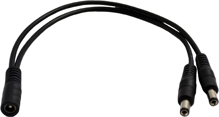 Solight rozdzielacz zasilania do taśm LED 5,5 × 2,1 mm (1× gniazdo na 2× złącze)