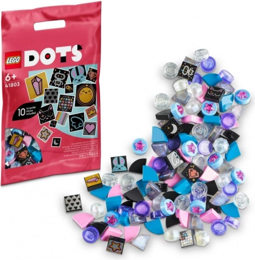 LEGO DOTS dodatki Seria 8 – błyszczące ozdoby
