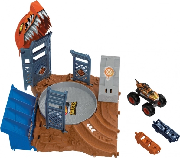 Hot Wheels Monster Trucks Arena – półfinałowy zestaw do zabawy HNB92