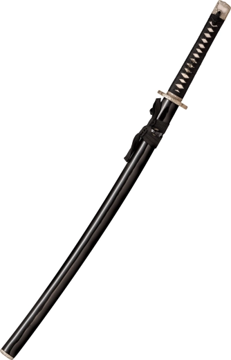 Elegancka lakierowana drewniana saya