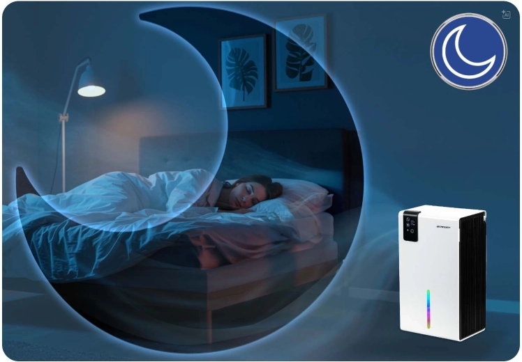 Cicha technologia Peltiera i tryb Sleep
