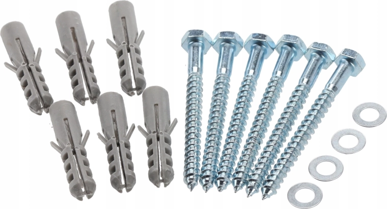 Łatwy montaż z akcesoriami w zestawie