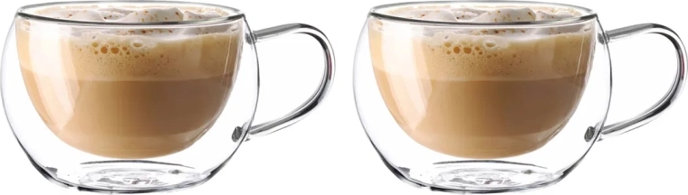 Andrea zestaw 2 podwójnościennych kubków termicznych 300 ml