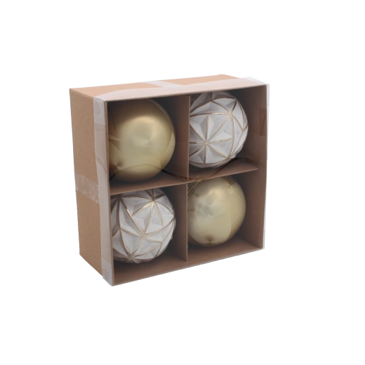 Luksusowe biało‑złote wykończenie