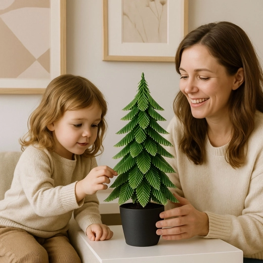 Stabilna doniczka i bezobsługowe użytkowanie