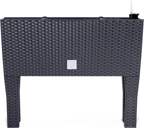 Podwyższona donica samonawadniająca Rato Case High 60 × 25 × 46 cm, antracyt