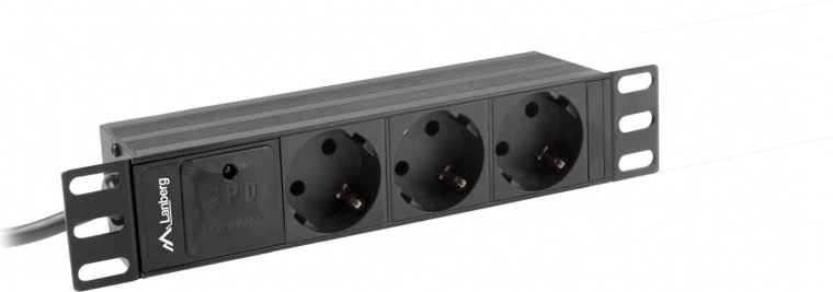 Montaż w szafie rack 10″ w wersji 1U