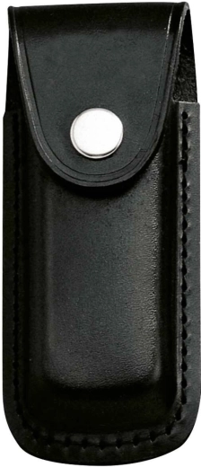 Czarne skórzane etui HERBERTZ 15 cm