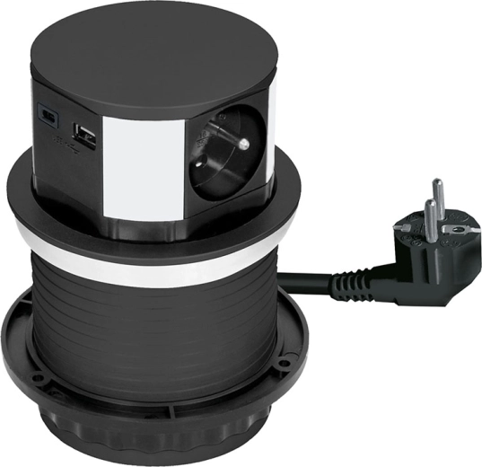 Zasilanie bezpośrednio w blacie roboczym