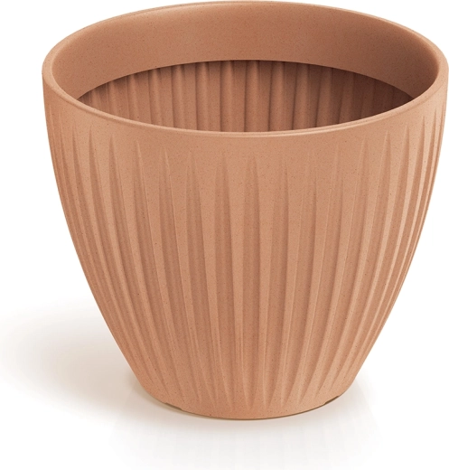 Donica Latia Round 40 cm terakota