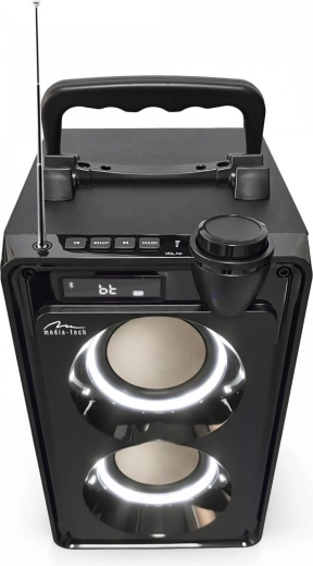 Muzyka z USB/microSD oraz radio FM z teleskopową anteną