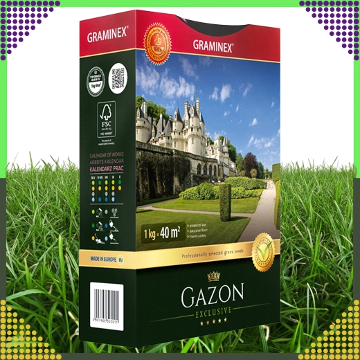Premium mieszanka traw do podsiewu Gazon 1 kg