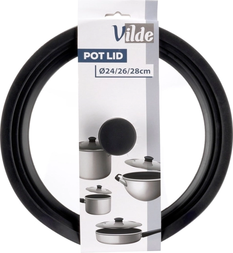 Uniwersalna pokrywka 3 w 1 do 24/26/28 cm