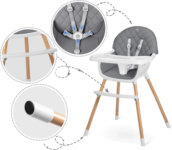 Rośnie z dzieckiem: krzesełko 3w1