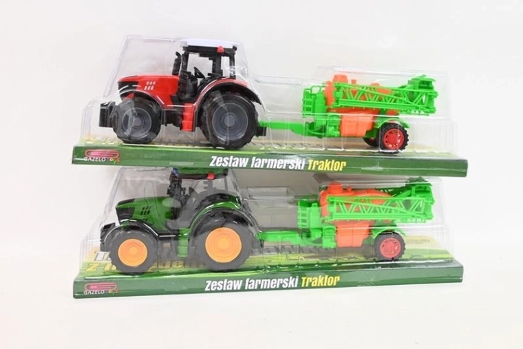 Traktor z maszyną rolniczą