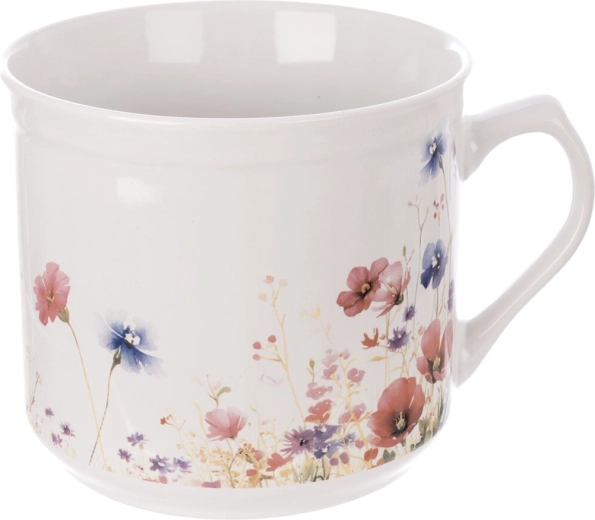 Kubek ceramiczny z motywem kwiatowym 0,5 l