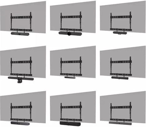 Elastyczny montaż nad i pod ekranem