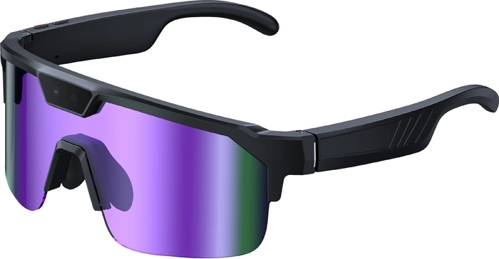 Zeblaze Q01 AI sportowe okulary przeciwsłoneczne z kamerą – fioletowe