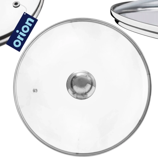 Nierdzewna obręcz i wygodny uchwyt