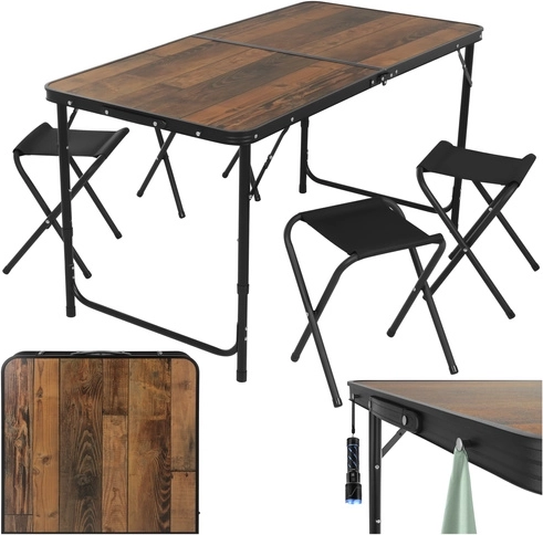 Regulowana wysokość stołu – 3 poziomy