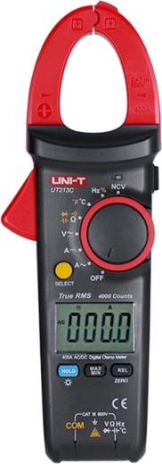 Uni-T cyfrowy miernik cęgowy True RMS UT213C 400 A (4. generacja)
