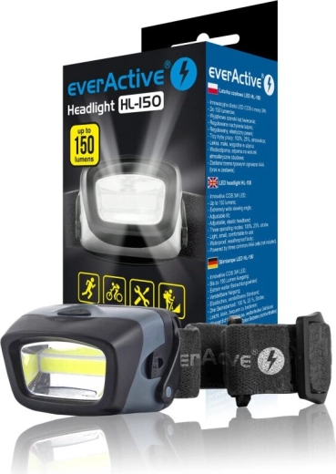Czołówka LED 150 lm EVERACTIVE HL-150