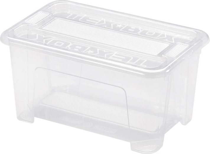 pojemnik do przechowywania z pokrywką 4,5 l plastik 28 × 18,5 × 14 cm