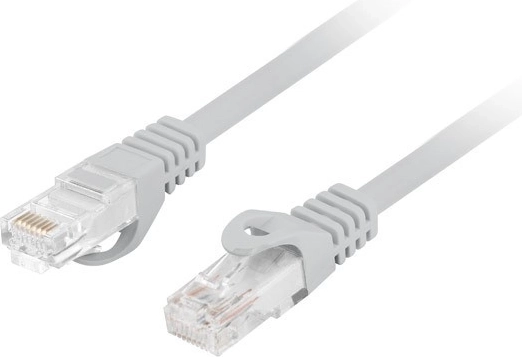Kabel patch Cat.6 UTP LSZH Cu 5 m szary (test Fluke)