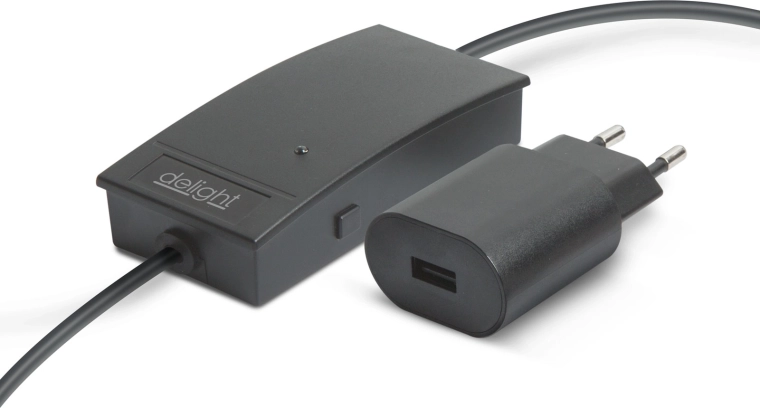 Inteligentny sterownik Wi-Fi do bram garażowych z USB i czujnikiem otwarcia