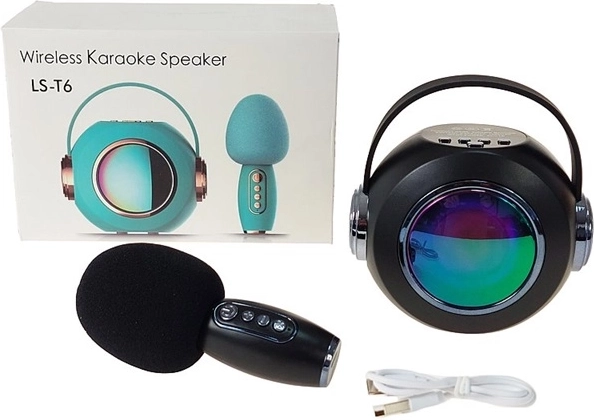 Przenośny głośnik Bluetooth z mikrofonem 14 cm