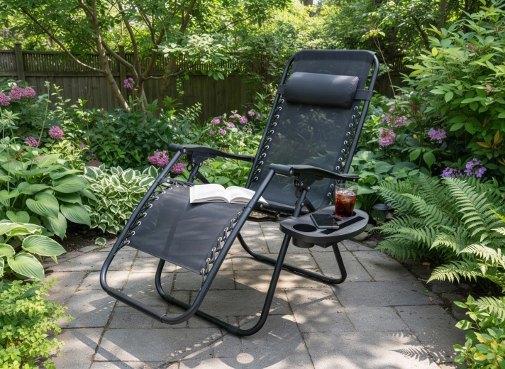 Odłączany stolik boczny z uchwytem