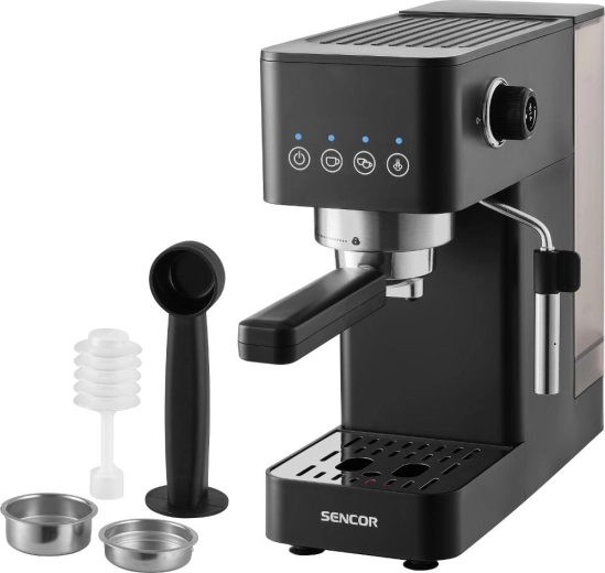 Kolbowy ekspres do kawy Sencor SES 1510BK