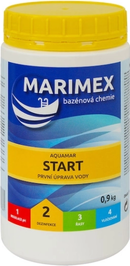 Marimex Start – szybko rozpuszczalny chlor na start basenu 0,9 kg