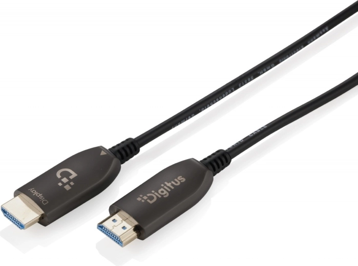 Hybrydowy aktywny optyczny kabel HDMI AOC HDMI-A (męski–męski) 2.1, 8K/60 Hz, 48 Gb/s, 20 m