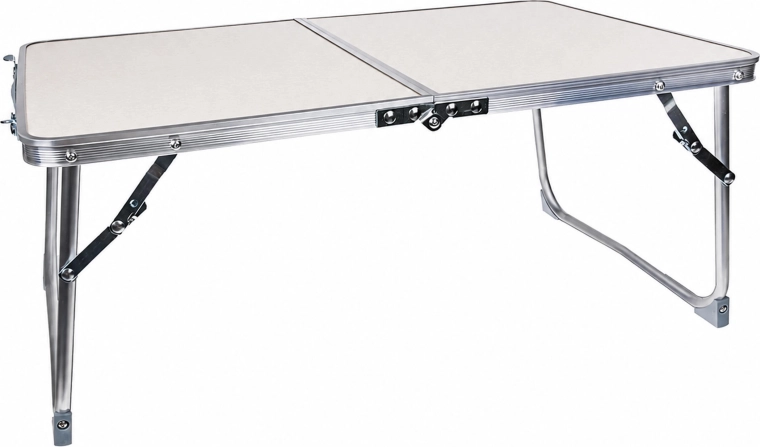 Składany aluminiowy stolik turystyczny 61 × 41 cm