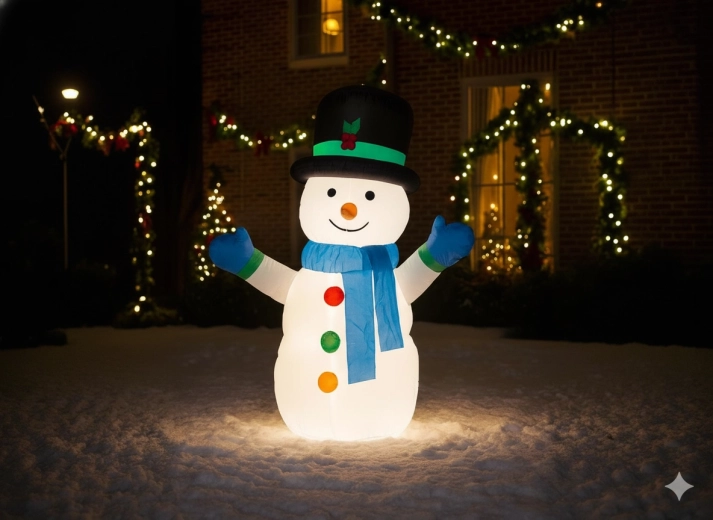 Świecące oświetlenie LED dla magicznej atmosfery