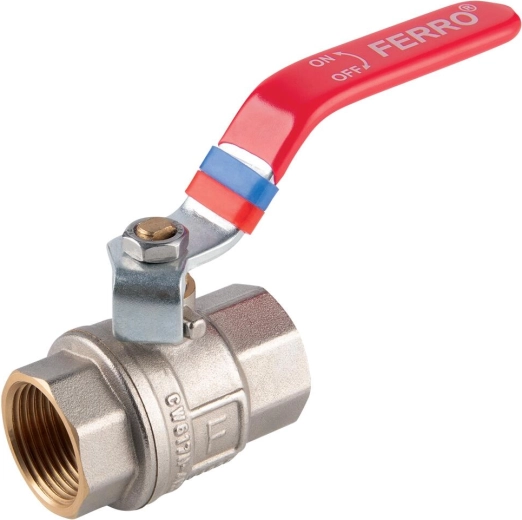 Kulkowy zawór pełnoprzelotowy z dźwignią MM 1″