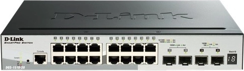 DGS-1510-20 18xGE 2x10GE 2xSFP+ przełącznik