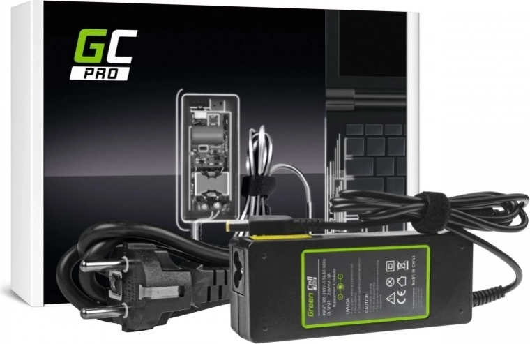 Zasilacz Green Cell PRO 20 V 4,5 A 90 W do Lenovo z wtykiem Slim Tip
