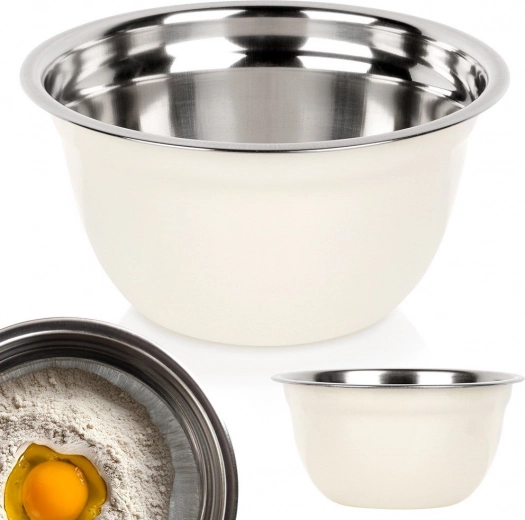 Wytrzymała stal nierdzewna z elegancką białą powłoką