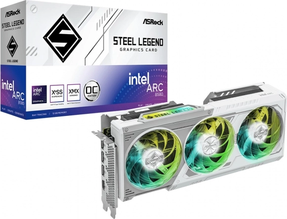 asrock steel legend b580 12gb oc gddr6 karta graficzna