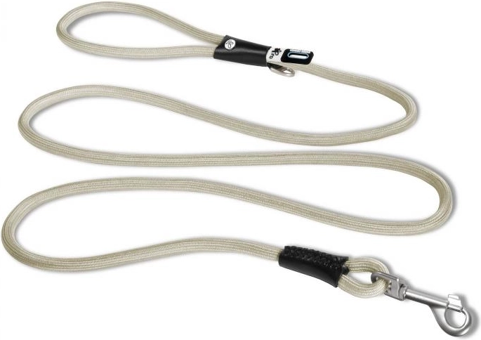 Smycz linowa dla psów Curli Comfort light tan M