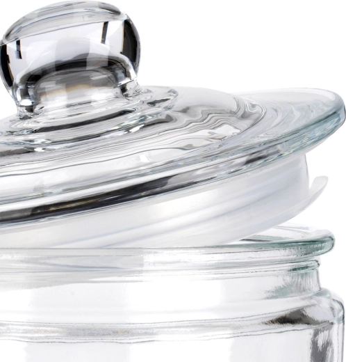 Uszczelniana szklana pokrywka dla dłuższej świeżości