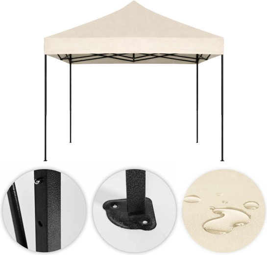 Wytrzymały dach 420D z PVC i ochroną UV