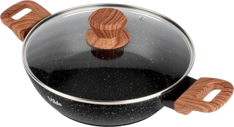 Szklana pokrywa z zaworem pary