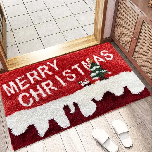 Świąteczna wycieraczka wejściowa Merry Christmas 50 × 80 cm