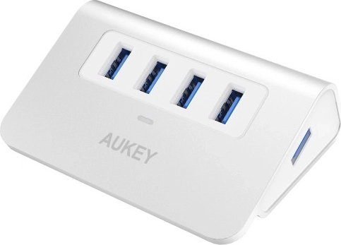 AUKEY aluminiowy hub USB 4× USB 3.0 (USB-A) 5 Gb/s